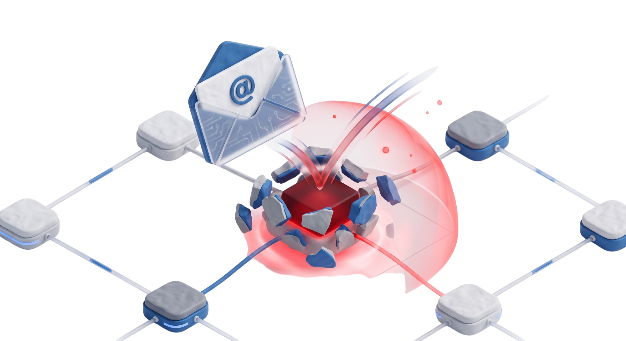 High Bounce Rate (> 5-10%)
