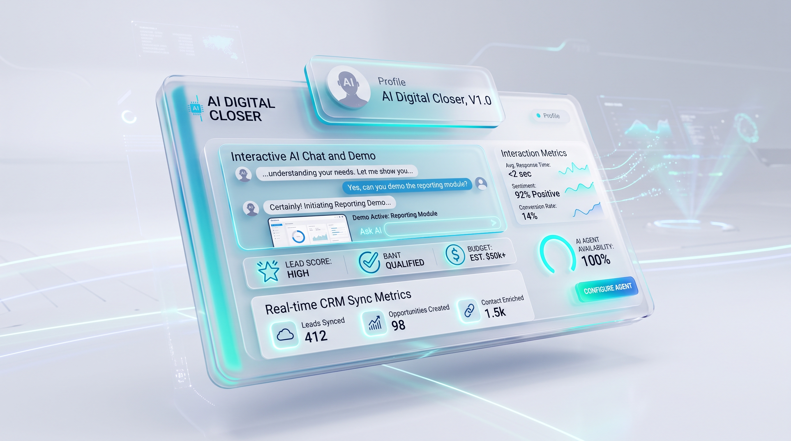 AI Digital Closer Dashboard