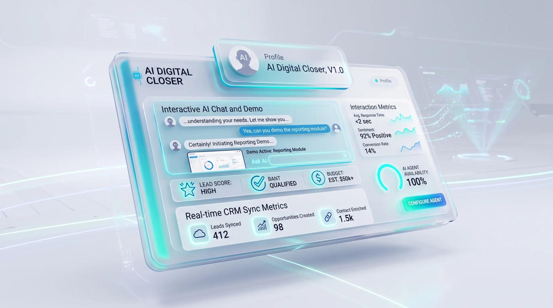 AI Digital Closer Dashboard